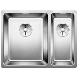 Zlewozmywak Blanco ANDANO 340/180-U bez korka automatycznego, z InFino lewa komora 522 979